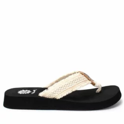 Women's Yellow Box Fianni Flip-Flops