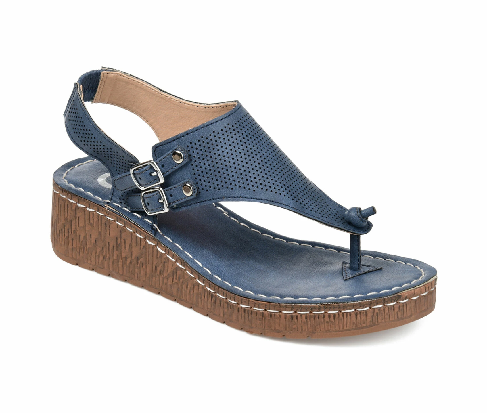 Women's Journee Collection McKell Wedge Sandals 2 Women's Journee Collection McKell Wedge Sandals - Image 2