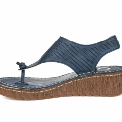 Women's Journee Collection McKell Wedge Sandals 9 Women's Journee Collection McKell Wedge Sandals -Shoe Sales Shop 108963 219631 3