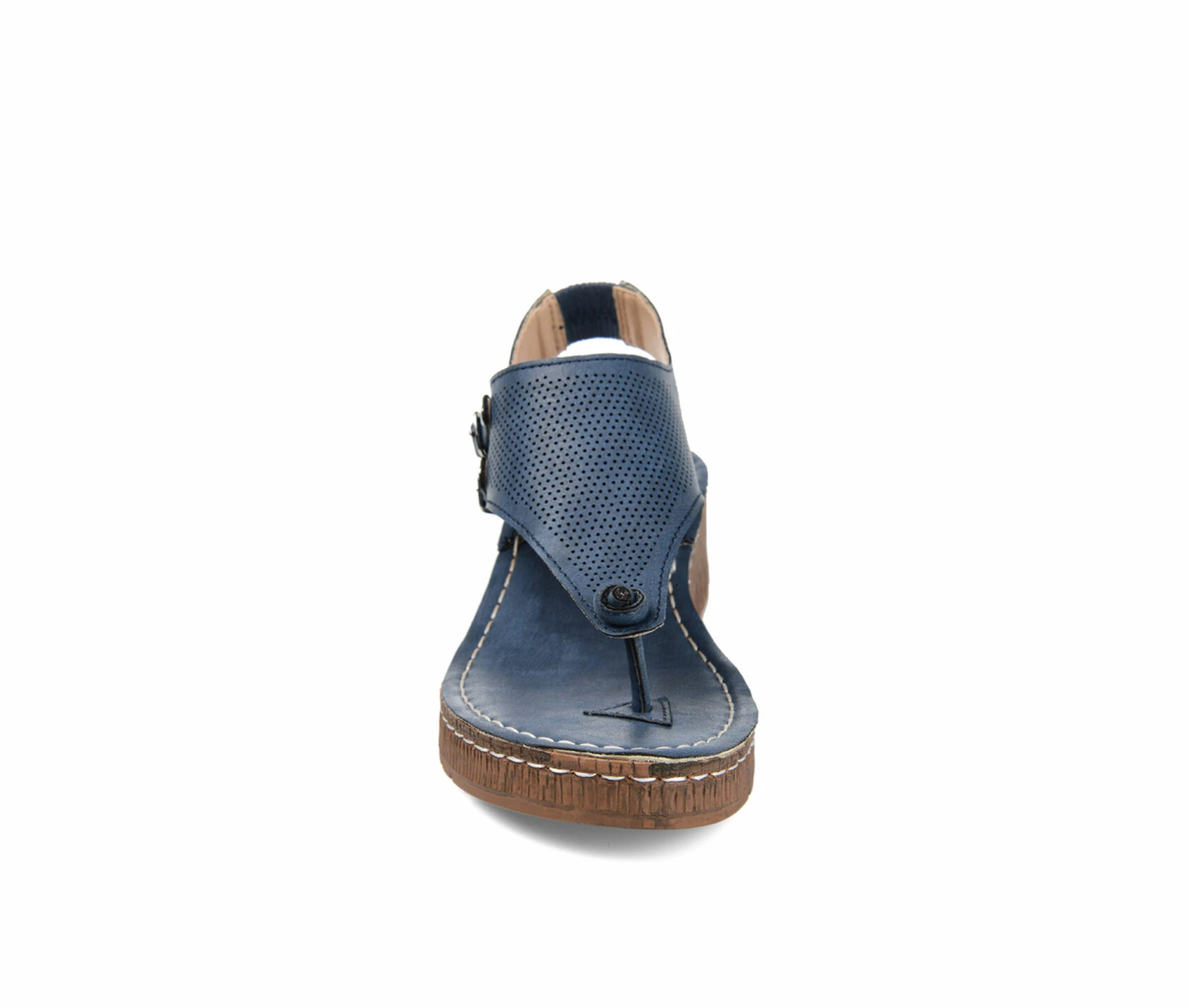 Women's Journee Collection McKell Wedge Sandals 4 Women's Journee Collection McKell Wedge Sandals - Image 4