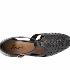 Women's Trotters Leatha Open Weave Flats -Shoe Sales Shop 113713 233750 6
