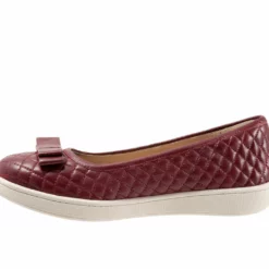 Women's Trotters Anna Ballerina Sneaker Flats -Shoe Sales Shop 144264 308093 3