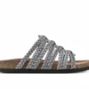 Women's White Mountain Hamza Footbed Sandals