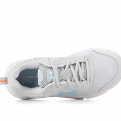 Women's Under Armour Charged Assert 10 Paint Splatter Running Shoes -Shoe Sales Shop 151352 326627 6