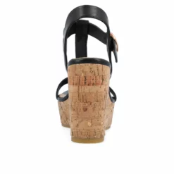 Women's Journee Collection Matildaa Cork Wedge Sandals -Shoe Sales Shop 151836 328136 5