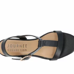 Women's Journee Collection Matildaa Cork Wedge Sandals -Shoe Sales Shop 151836 328136 6
