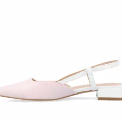 Women's Journee Collection Paislee Block Heel Flats -Shoe Sales Shop 151990 328785 3