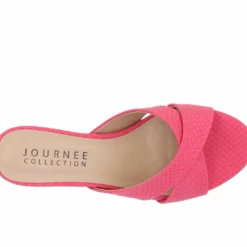 Women's Journee Collection Berkly Dress Sandals -Shoe Sales Shop 152068 329092 6