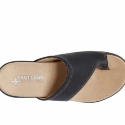 Women's Eastland Dallas Thong Slide Sandals -Shoe Sales Shop 153023 331456 6