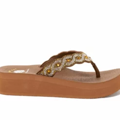 Women's Yellow Box Barbara Platform Flip-Flops