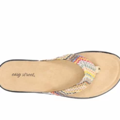 Women's Easy Street Stevie Flip-Flops -Shoe Sales Shop 106160 238797 6