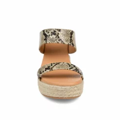 Women's Journee Collection Alissa Espadrille Wedges -Shoe Sales Shop 109053 220041 4