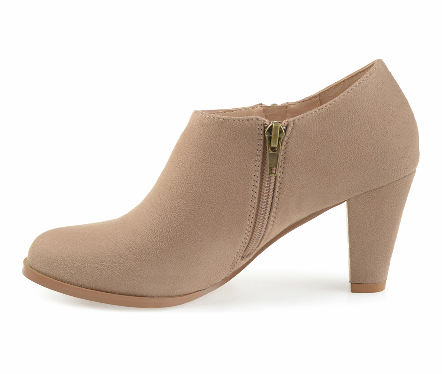 Women's Journee Collection Sanzi Heeled Booties 3 Women's Journee Collection Sanzi Heeled Booties - Image 3