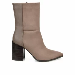 Women's Journee Collection Sharlie Block Heel Mid Calf Boots