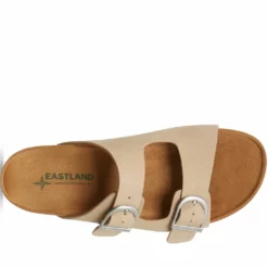 Women's Eastland Cambridge Double Strap & Buckle Slide Footbed Sandals -Shoe Sales Shop 140936 300388 6
