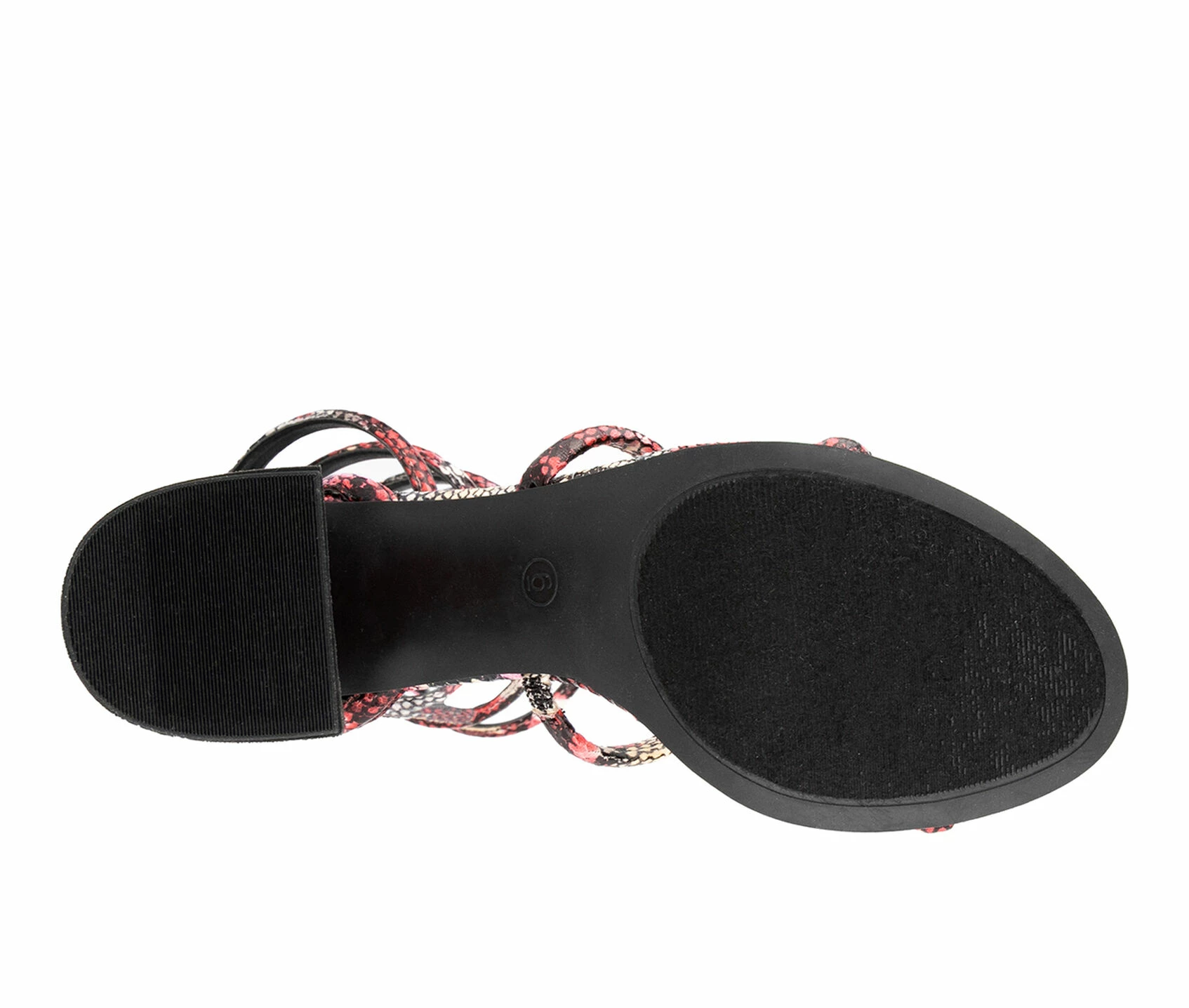 Women's Sugar Belleza Block Heel Ankle Wrap Sandals 7 Women's Sugar Belleza Block Heel Ankle Wrap Sandals - Image 7