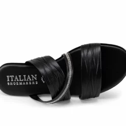 Women's Italian Shoemakers Hollis Wedge Sandals -Shoe Sales Shop 143531 306079 6