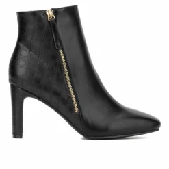 Women's New York And Company Una Heeled Booties