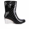 Women's London Rag Drench Wedge Rain Boots