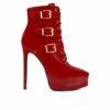 Women's London Rag Gangup Platform Stiletto Booties