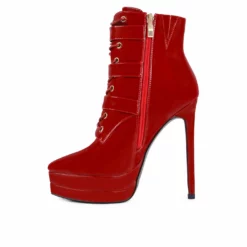 Women's London Rag Gangup Platform Stiletto Booties -Shoe Sales Shop 149893 322652 3