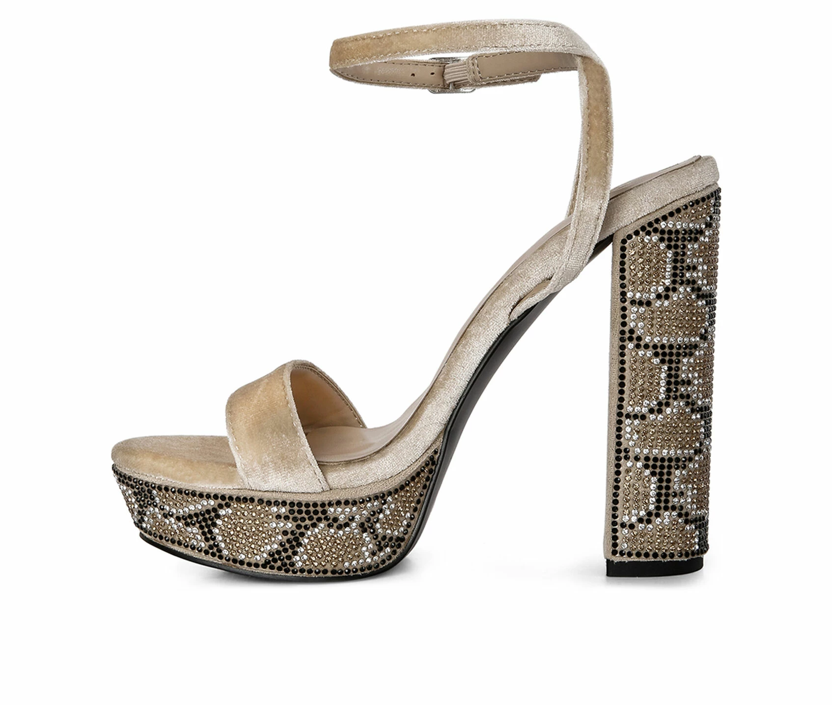 Women's Rag & Co Zircon Platform Dress Sandals 3 Women's Rag & Co Zircon Platform Dress Sandals - Image 3