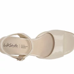 Women's LifeStride Island Time Wedge Sandals -Shoe Sales Shop 151659 327494 6