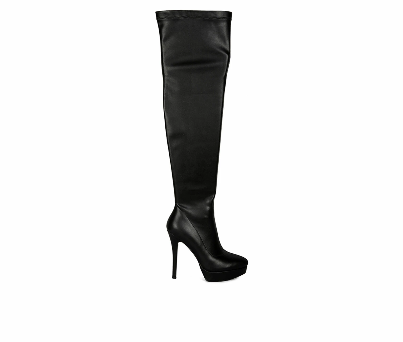 Women's London Rag Confetti Over The Knee Stiletto Boots 1 Women's London Rag Confetti Over The Knee Stiletto Boots