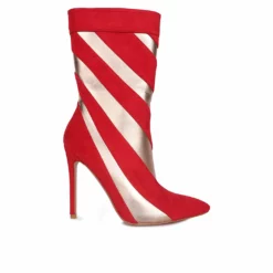 Women's London Rag Whistles Stiletto Mid Calf Boots