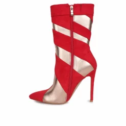 Women's London Rag Whistles Stiletto Mid Calf Boots -Shoe Sales Shop 151745 327843 3