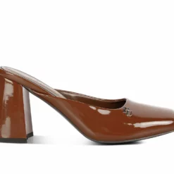 Women's Rag & Co Neoplast Block Heel Mules