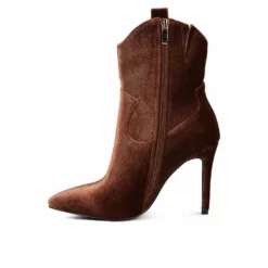 Women's Rag & Co Nat Love Stiletto Cow Girl Booties -Shoe Sales Shop 151898 328390 3