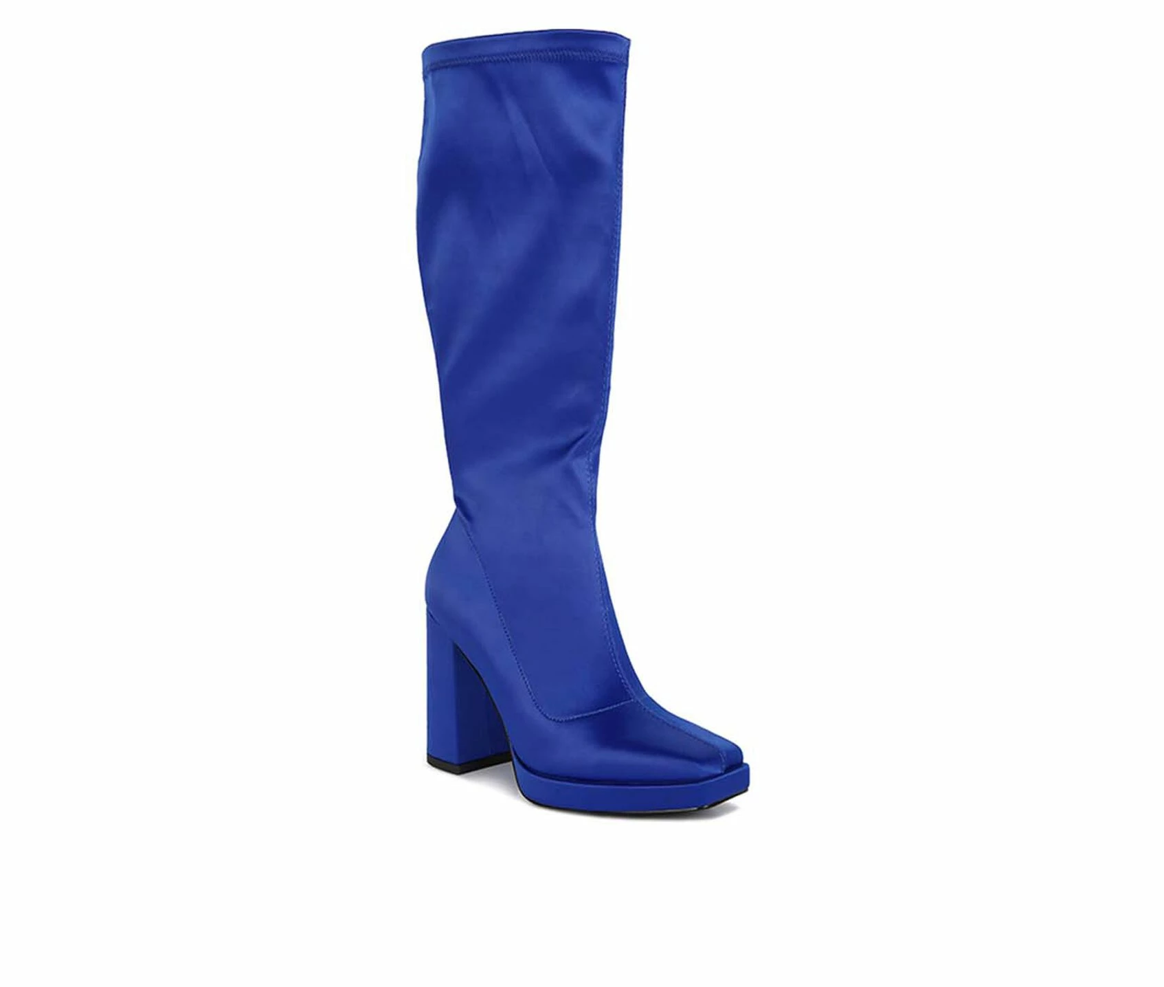 Women's Rag & Co Cantata Knee High Heeled Boots 2 Women's Rag & Co Cantata Knee High Heeled Boots - Image 2
