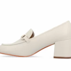 Women's Journee Collection Nysaa Block Heel Loafers -Shoe Sales Shop 151954 328628 3