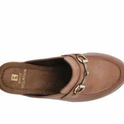 Women's White Mountain Canto Heeled Mules -Shoe Sales Shop 152363 329832 6