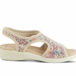 Women's Flexus Nyaman-Floral Sandals