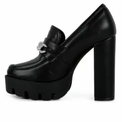 Women's London Rag Y2K High Platform Heeled Loafers -Shoe Sales Shop 154031 334019 3