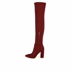 Women's London Rag Schiffer Over The Knee Heeled Boots 8 Women's London Rag Schiffer Over The Knee Heeled Boots -Shoe Sales Shop 154076 334136 3