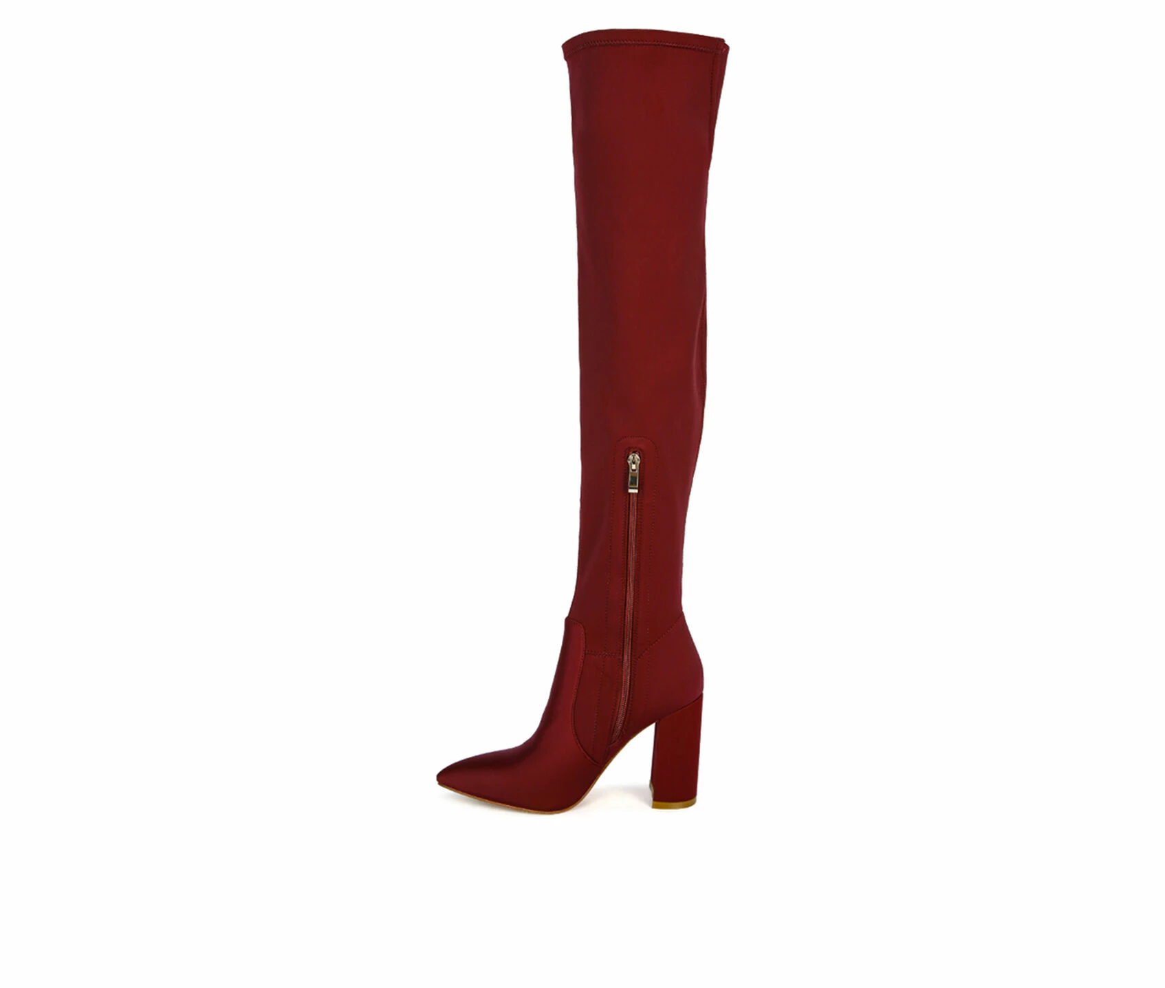Women's London Rag Schiffer Over The Knee Heeled Boots 3 Women's London Rag Schiffer Over The Knee Heeled Boots - Image 3