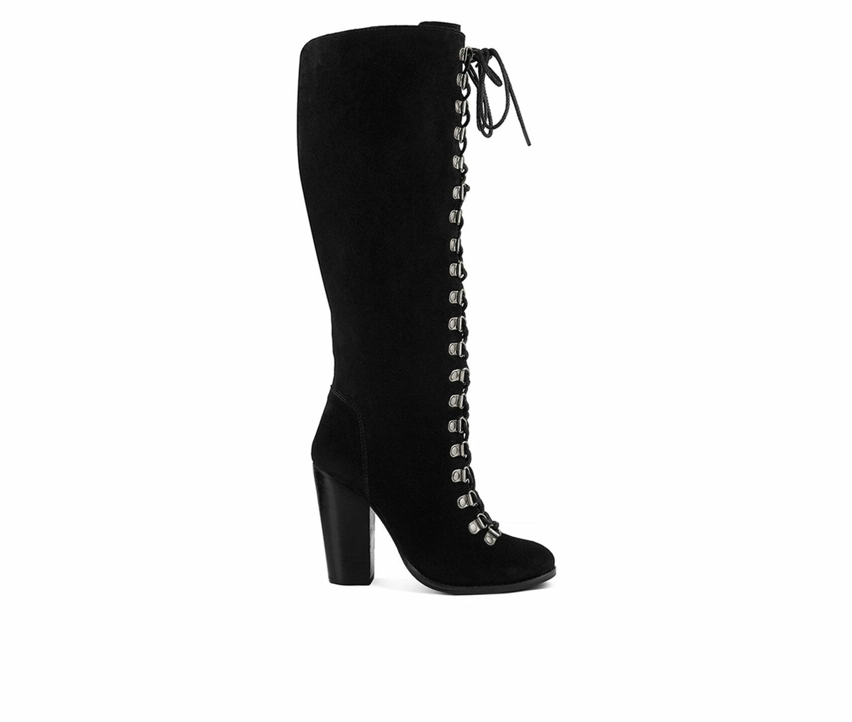 Women's Rag & Co Sleet-Slay Lace Up Knee High Boots 1 Women's Rag & Co Sleet-Slay Lace Up Knee High Boots