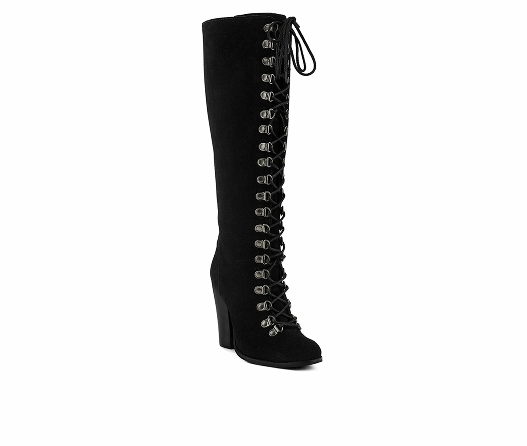 Women's Rag & Co Sleet-Slay Lace Up Knee High Boots 2 Women's Rag & Co Sleet-Slay Lace Up Knee High Boots - Image 2