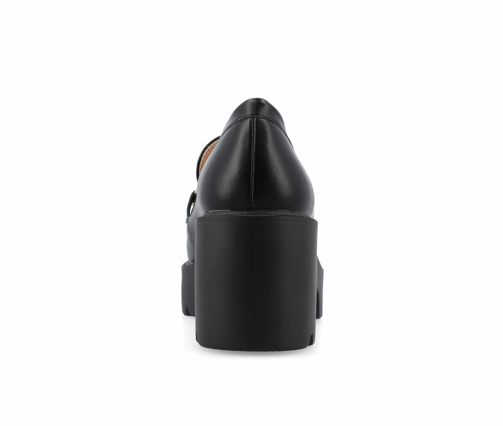 Women's Journee Collection Keeziah Chunky Heeled Loafers 5 Women's Journee Collection Keeziah Chunky Heeled Loafers - Image 5