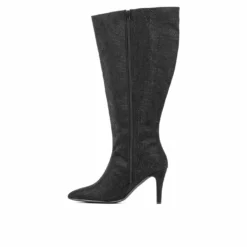 Women's Fashion To Figure Stevie Gem Wide Calf Knee High Boots -Shoe Sales Shop 159803 349761 3