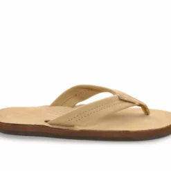 Women's Rainbow Sandals Single Layer Premier Leather -301ALTS Flip-Flops