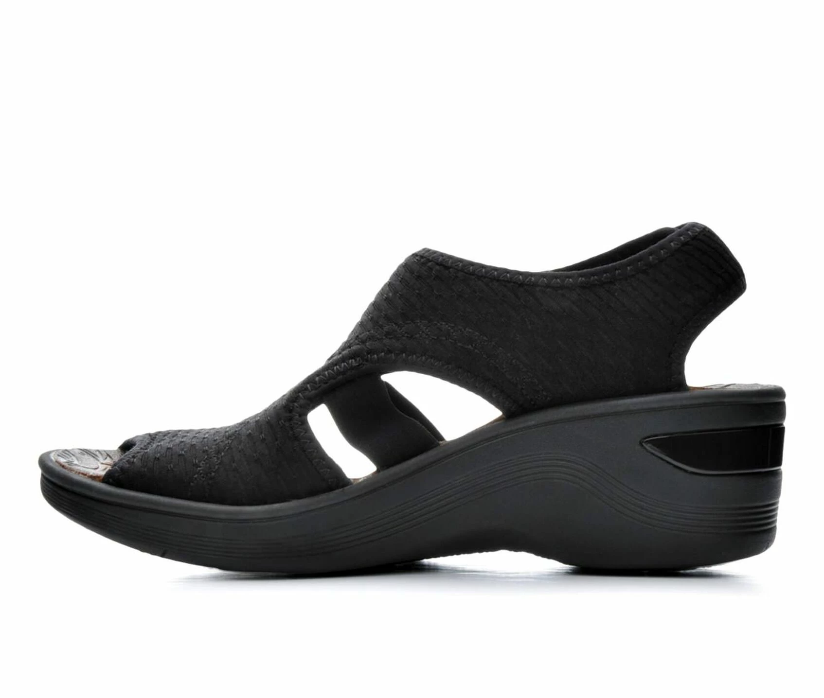 Women's BZEES Dream Stretch Wedge Sandals 3 Women's BZEES Dream Stretch Wedge Sandals - Image 3